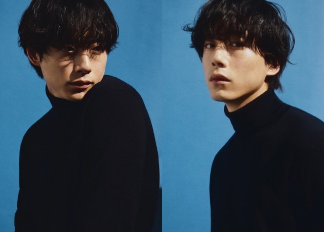 坂口健太郎　ユニクロ起用画像